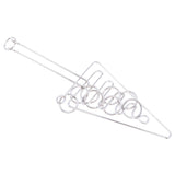 Maxbell Metal Wire Puzzle IQ Brain Teaser Ring Magic Puzzle Game Toy for Adults Kids