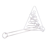 Maxbell Metal Wire Puzzle IQ Brain Teaser Ring Magic Puzzle Game Toy for Adults Kids