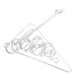 Maxbell Metal Wire Puzzle IQ Brain Teaser Ring Magic Puzzle Game Toy for Adults Kids
