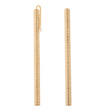 Maxbell Brass 0.5mm Trim Signature Gel Pen with Bag Case for Bussiness Gifts 15.5cm