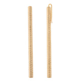 Maxbell Brass 0.5mm Trim Signature Gel Pen with Bag Case for Bussiness Gifts 15.5cm