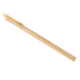 Maxbell Brass 0.5mm Trim Signature Gel Pen with Bag Case for Bussiness Gifts 15.5cm