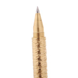 Maxbell Brass 0.5mm Trim Signature Gel Pen with Bag Case for Bussiness Gifts 15.5cm