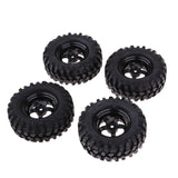 Maxbell 4Pcs 96mm Simulated 1:10 RC Climbing Car Wheel Tires Tyre for D90 F350 SCX10 - Aladdin Shoppers