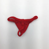 Maxbell 1/6 Scale Women's Clothing Big Red Thong for Simulation 1/1 Clothing Version