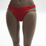 Maxbell 1/6 Scale Women's Clothing Big Red Thong for Simulation 1/1 Clothing Version