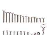 Maxbell Repair Flat Round Head Bolt Nut Screw Tool Box for 1/10 TRX-4 RC Car