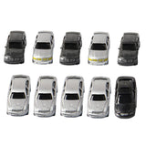 Maxbell 5 Pieces 1:75 Scale Car Model DIY Sand Table Building Model Material Scene