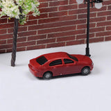 Maxbell 5 Pieces 1:75 Scale Car Model DIY Sand Table Building Model Material Scene