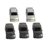 Maxbell 5 Pieces 1:75 Scale Car Model DIY Sand Table Building Model Material Scene