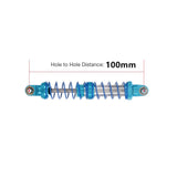 Maxbell 100mm Front Rear Shock Absorber Dampers for 1/10  HSP Redcat RC Truck