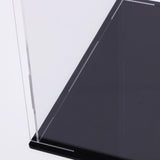 Maxbell Clear Acrylic Miniature Doll Figure Display Case Cube Showbox Dustproof DIY