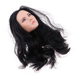 Maxbell 1/6 Female Head Sculpts Asian Beauty for 12'' Phicen YMTOYS Action Figure B