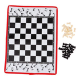 Maxbell Portable Folding International Chess Game Board 35x26.5cm + Chess Pieces - Aladdin Shoppers