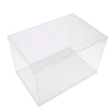 Maxbell Clear Acrylic Display Case Box 32x25x25cm Perspex Cube for Mini Doll Figures - Aladdin Shoppers