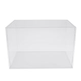 Maxbell Clear Acrylic Display Case Box 32x25x25cm Perspex Cube for Mini Doll Figures - Aladdin Shoppers
