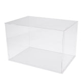 Maxbell Clear Acrylic Display Case Box 32x25x25cm Perspex Cube for Mini Doll Figures - Aladdin Shoppers