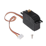 Maxbell 1:12 RC Car Steering Servo Metal Gear for Wltoys 12428 12423 Spare Parts DIY - Aladdin Shoppers