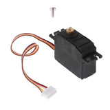 Maxbell 1:12 RC Car Steering Servo Metal Gear for Wltoys 12428 12423 Spare Parts DIY - Aladdin Shoppers