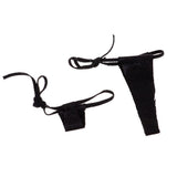 10x1/6 Scale Female Soldier Beach Bikini Suit for 12'' Action Figure Black