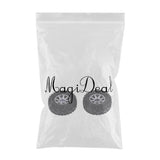 Maxbell Maxbell 2pcs Plastic Wheel Rubber Tires for WLtoys A949   RC Car Spare Parts