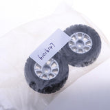 Maxbell 2pcs Plastic Wheel Rubber Tires for WLtoys A949 RC Car Spare Parts - Aladdin Shoppers