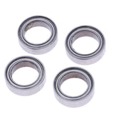 Maxbell 4pcs Silver Bearings 8x12x3.5mm for WLtoys 12428 12423 12628 RC Racing Cars - Aladdin Shoppers