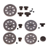 Maxbell Steel Diff Main Gear 64T & Motor Pinions 29T/26T/21T/17T for HSP 1/10 RC Car - Aladdin Shoppers