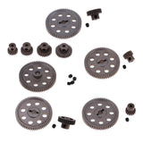 Maxbell Steel Diff Main Gear 64T & Motor Pinions 29T/26T/21T/17T for HSP 1/10 RC Car - Aladdin Shoppers
