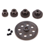 Maxbell Steel Diff Main Gear 64T & Motor Pinions 29T/26T/21T/17T for HSP 1/10 RC Car - Aladdin Shoppers