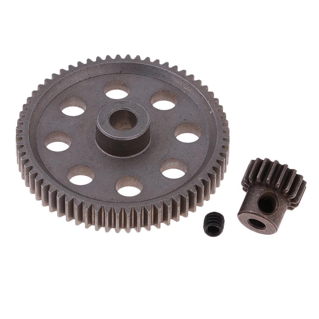 Maxbell Maxbell 64T 17T Differential Main/Motor Gear for 1/10 HSP 94111 RC On-road Car Models