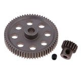 Maxbell 64T 17T Differential Main/Motor Gear for 1/10 HSP 94111 RC On-road Car Models - Aladdin Shoppers