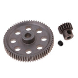 Maxbell 64T 17T Differential Main/Motor Gear for 1/10 HSP 94111 RC On-road Car Models - Aladdin Shoppers