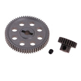 Maxbell Steel Diff Main Gear 64T & Motor Pinion 26T for HSP 94123 1/10 RC Truck Car - Aladdin Shoppers