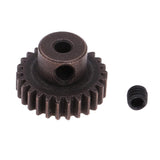 Maxbell Steel Diff Main Gear 64T & Motor Pinion 26T for HSP 94123 1/10 RC Truck Car - Aladdin Shoppers