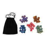 Maxbell 50Pcs Six Sided D6 Dice Set Spotted for Dungeons and Dragons Party Roleplay - Aladdin Shoppers