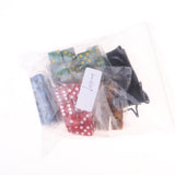 Maxbell 50Pcs Six Sided D6 Dice Set Spotted for Dungeons and Dragons Party Roleplay - Aladdin Shoppers