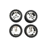 Maxbell 1/18 4WD Electric RC Car Parts 4Pcs Tyre Tyres A959-01 for Wltoys Model Toys - Aladdin Shoppers