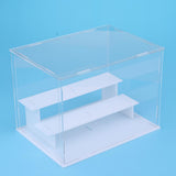 Maxbell Two Layers Modern Acrylic Display Show Case Dustproof Box Protector Tools DIY - Aladdin Shoppers