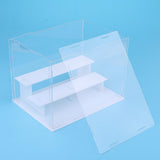 Maxbell Two Layers Modern Acrylic Display Show Case Dustproof Box Protector Tools DIY - Aladdin Shoppers