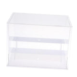 Maxbell Two Layers Modern Acrylic Display Show Case Dustproof Box Protector Tools DIY - Aladdin Shoppers