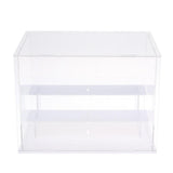 Maxbell Two Layers Modern Acrylic Display Show Case Dustproof Box Protector Tools DIY - Aladdin Shoppers