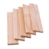 10pcs Wooden Strips Wood Sticks Pine Wood Long Sticks for Crafts 250x50x8mm