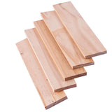 10pcs Wooden Strips Wood Sticks Pine Wood Long Sticks for Crafts 250x50x8mm