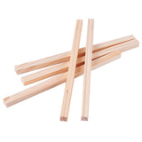 Maxbell 5pcs Pine Wood Bar Sticks For Modelling Wood Art Crafts Making Supplies DIY - Aladdin Shoppers