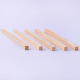 Maxbell 5pcs Pine Wood Bar Sticks For Modelling Wood Art Crafts Making Supplies DIY - Aladdin Shoppers