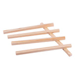 Maxbell 5pcs Pine Wood Bar Sticks For Modelling Wood Art Crafts Making Supplies DIY - Aladdin Shoppers
