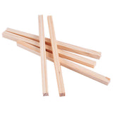 Maxbell 5pcs Pine Wood Bar Sticks For Modelling Wood Art Crafts Making Supplies DIY - Aladdin Shoppers