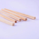 Maxbell 5x Pine Wood Bar Sticks For Hobby Model Crafts Making Supplies DIY 1x1x20cm - Aladdin Shoppers