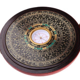 Maxbell 5 Inch Vintage Feng Shui Luo Pan Ancient Geomantic Compass with Wooden Case - Aladdin Shoppers